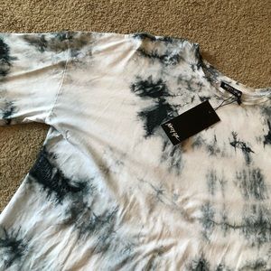 ✨flash sale✨ nasty gal acid tie dye t-shirt dress